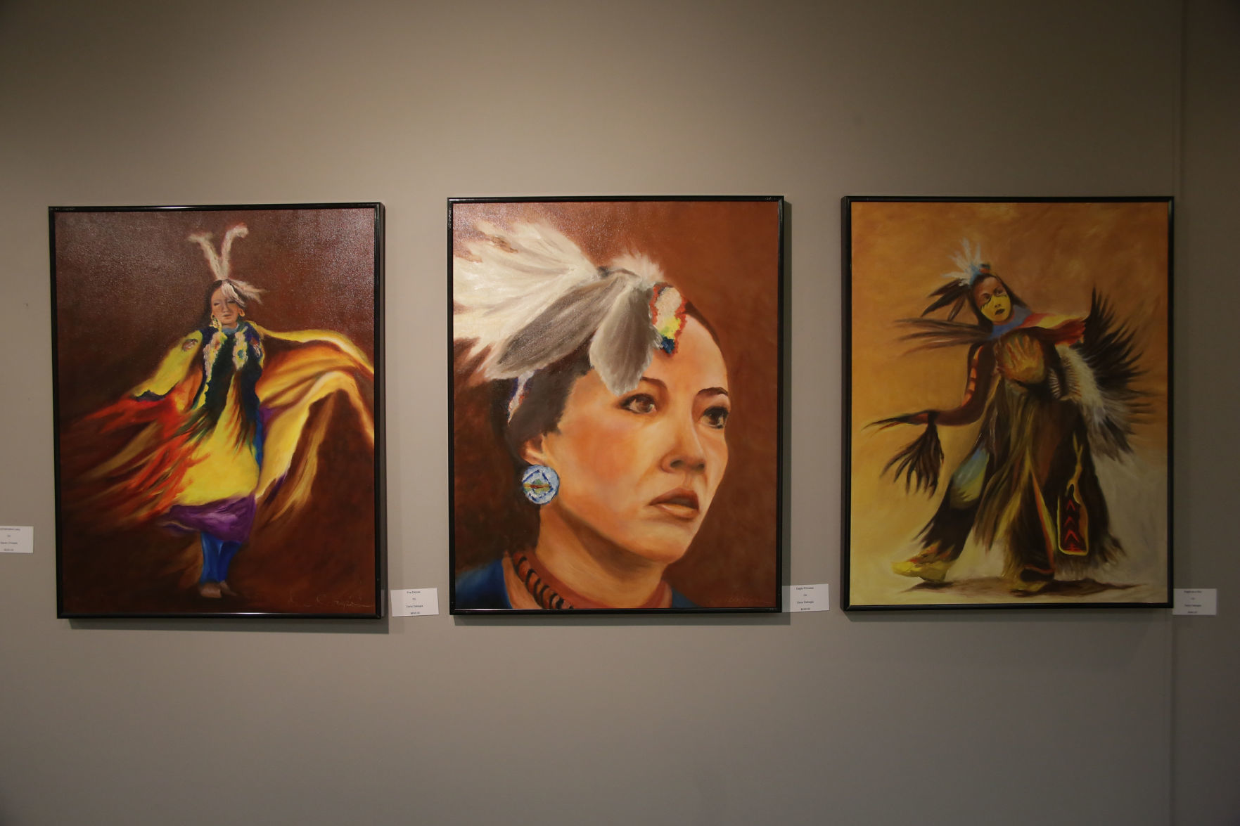 Opening for the Visions art exhibit at the Southern Shore Gallery